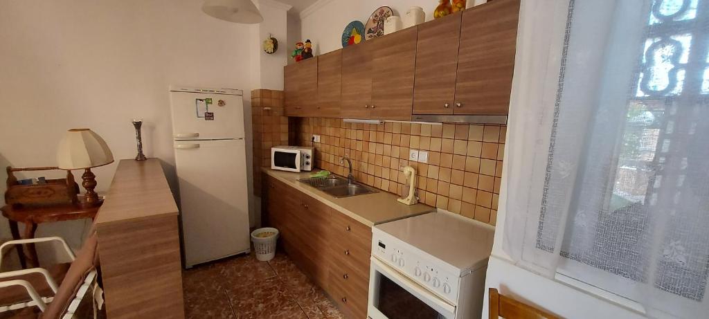 Kuchyň nebo kuchyňský kout v ubytování LENA'S SWEET HOME