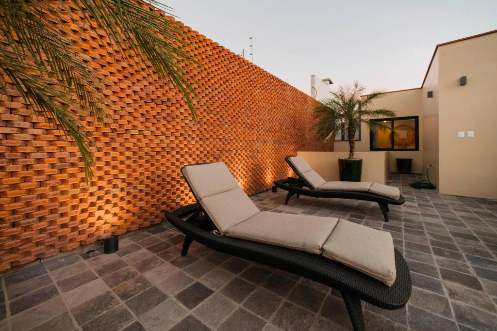 Posezení v ubytování Punta Agave Suites
