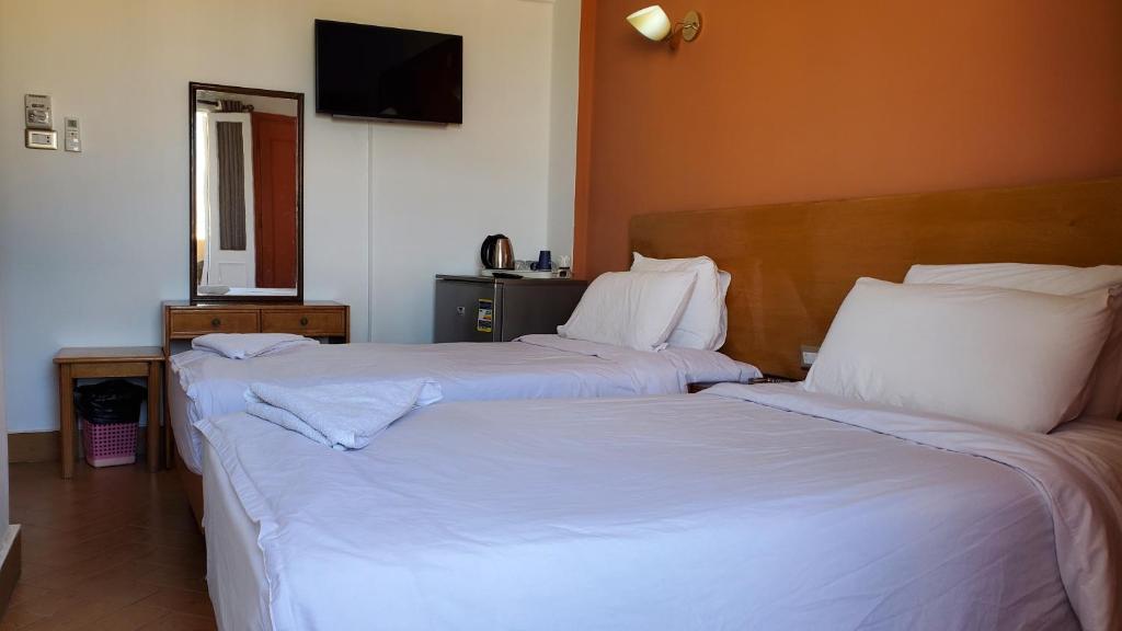 Cama o camas de una habitación en Adriatica Hotel Marsa Matrouh