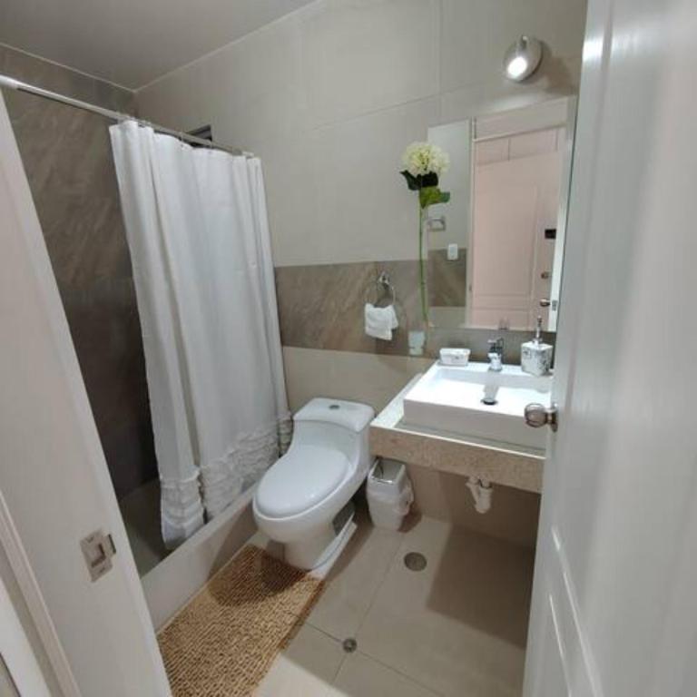 Koupelna v ubytování Elite Apartment 2