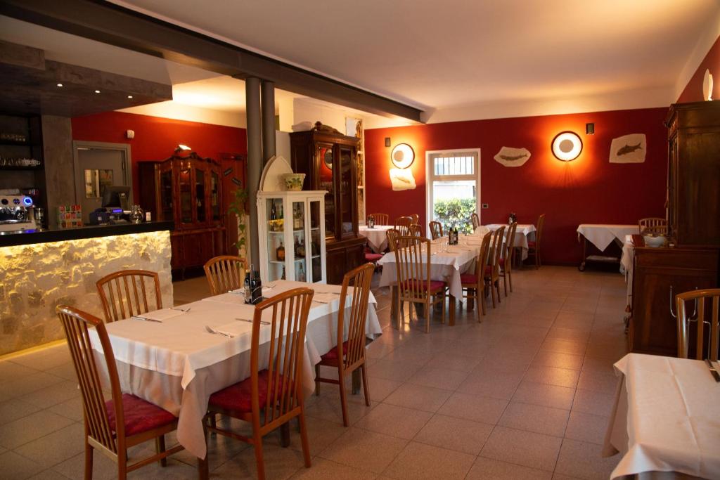 Istumisnurk majutusasutuses Albergo Cristina
