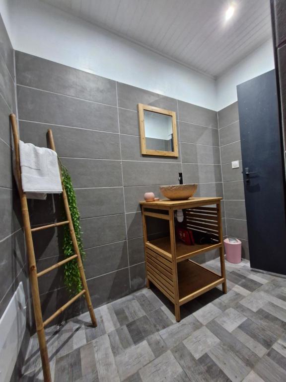 Koupelna v ubytování Villa Vénus