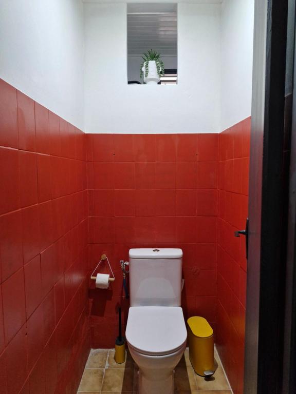 Koupelna v ubytování Villa Vénus