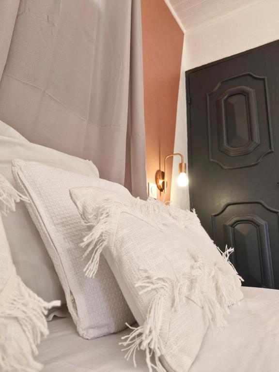Postel nebo postele na pokoji v ubytování Villa Vénus