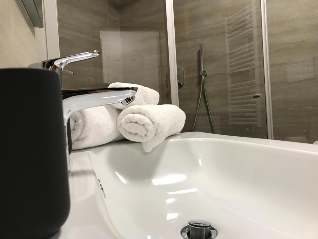 Kúpeľňa v ubytovaní Casa Luca
