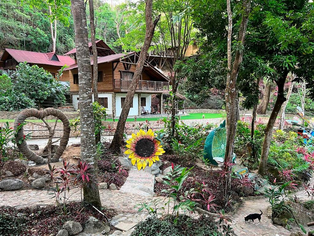 Zahrada ubytování Hotel Cabañas Club Sierra Limón