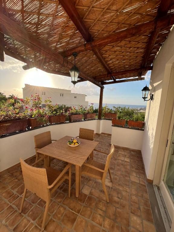 Balkón nebo terasa v ubytování Chez Marie Ischia