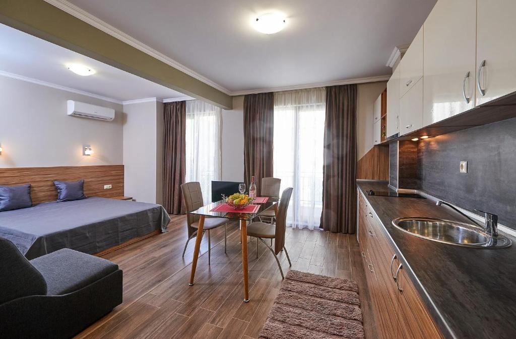 Posezení v ubytování Bendita House