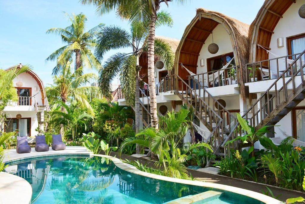 Bazén v ubytování My Gili Paradise nebo v jeho okolí