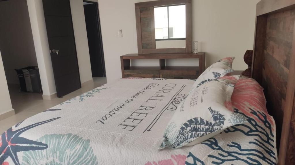 Postel nebo postele na pokoji v ubytování Casa entera de lujo Playa del Carmen