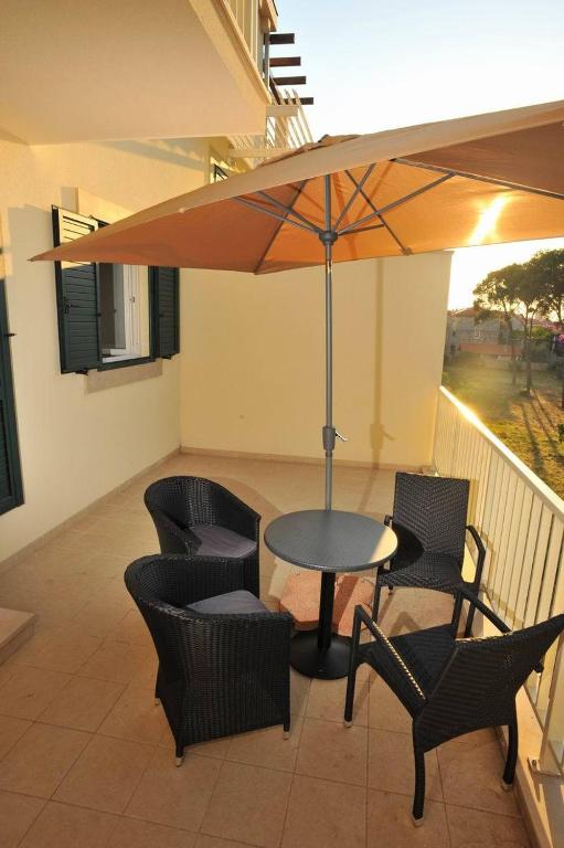 Balkón nebo terasa v ubytování Apartments Barbara Sutivan