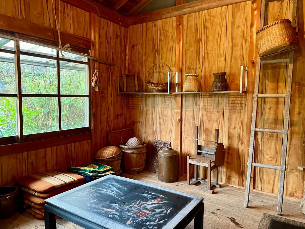 Kuchyň nebo kuchyňský kout v ubytování NONAGASE GUEST HOUSE