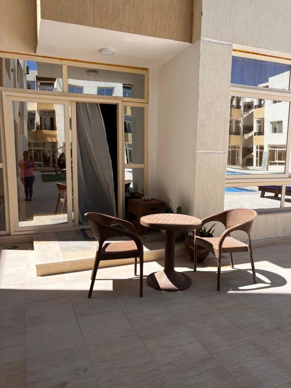 Posezení v ubytování Port Ghalib Apartments