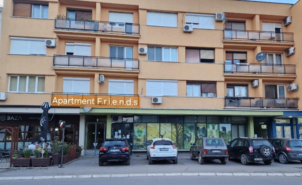 Budova, kde se apartmán nachází