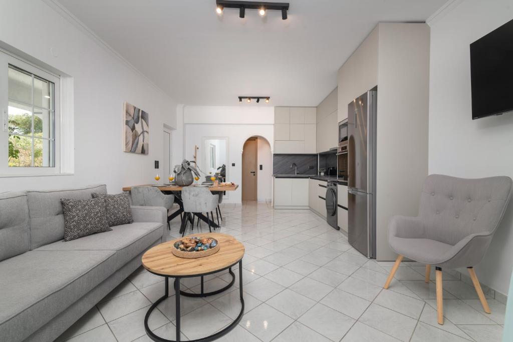 TV a/nebo společenská místnost v ubytování Swan Apartment 3