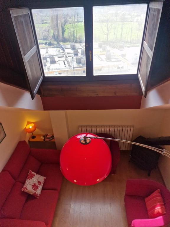 Posezení v ubytování APARTAMENTO GABAS
