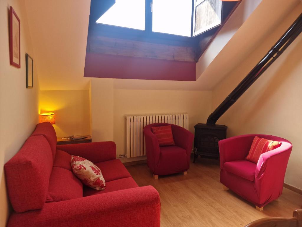 Posezení v ubytování APARTAMENTO GABAS