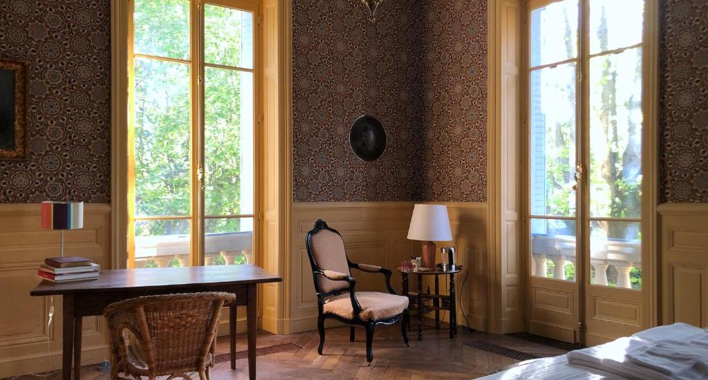 Hotel-Musée Villa Bagatelle - King Room Met Uitzicht Op De Tuin