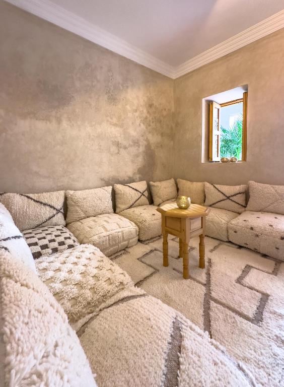 Posezení v ubytování Riad & SPA Privé - La Perle d'Orane - Marrakech