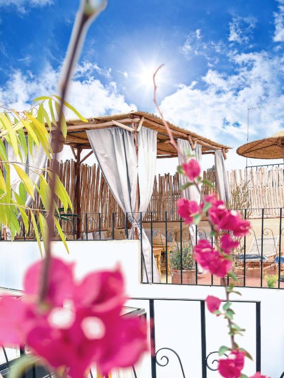 Balkón nebo terasa v ubytování Riad & SPA Privé - La Perle d'Orane - Marrakech