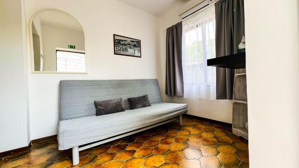 Posezení v ubytování Rooms Koblar