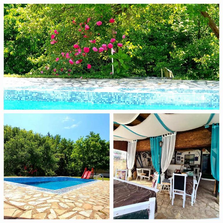 Bazén v ubytování Orehite-Family Hotel ,Food & Pool nebo v jeho okolí