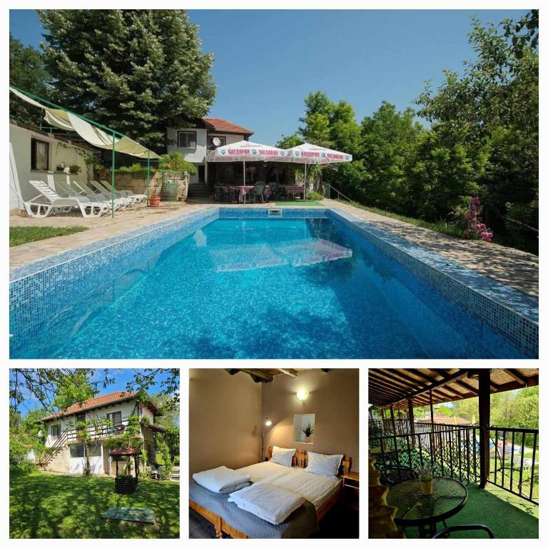 Bazén v ubytování Orehite-Family Hotel ,Food & Pool nebo v jeho okolí