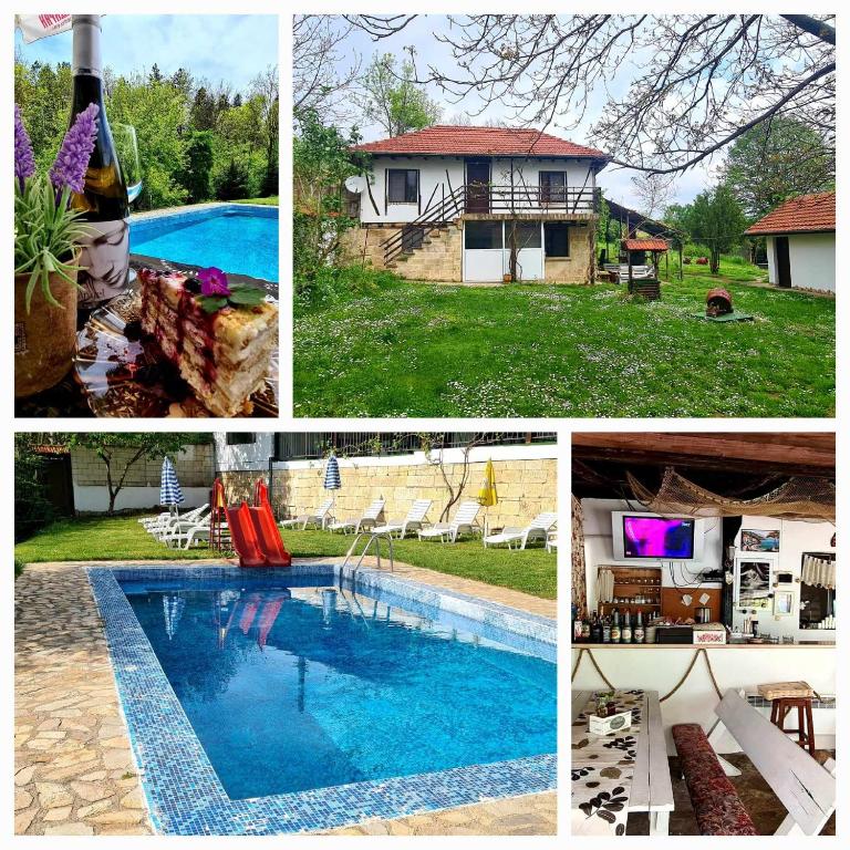 Bazén v ubytování Orehite-Family Hotel ,Food & Pool nebo v jeho okolí