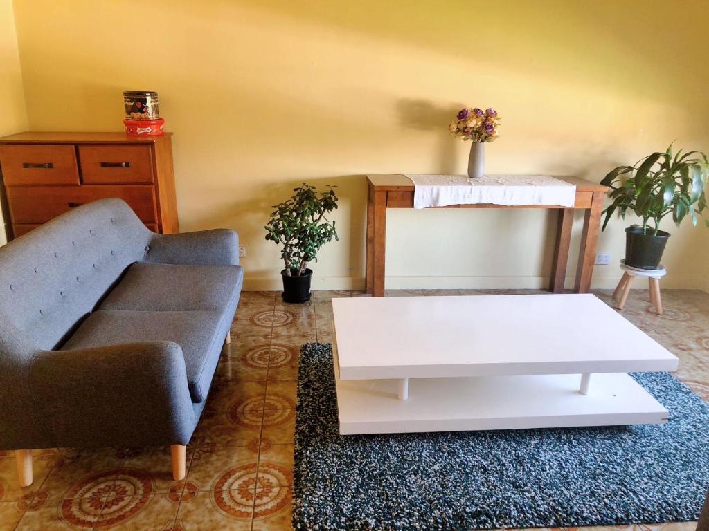 Posezení v ubytování Double room