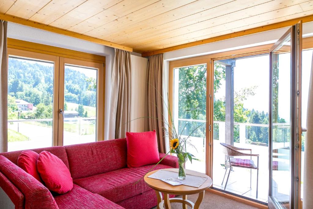 Posezení v ubytování Hotel Schönblick