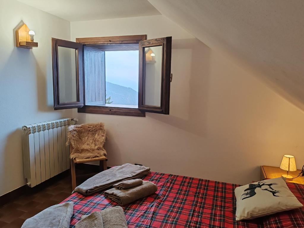 Postel nebo postele na pokoji v ubytování Villa Chalet Bellagio Panorama