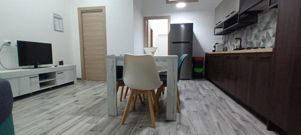 Kuchyň nebo kuchyňský kout v ubytování B&B Casa a Liu