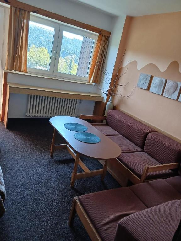 Posezení v ubytování Hotel Albert - RETRO