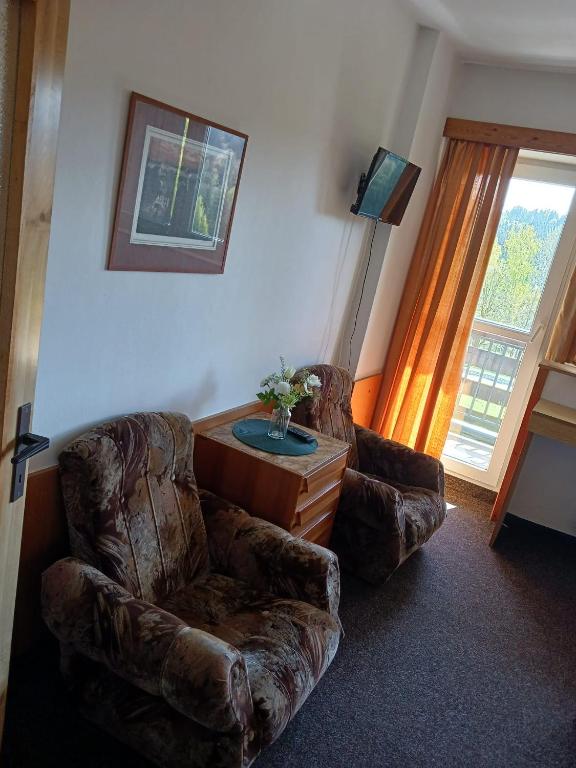 Posezení v ubytování Hotel Albert - RETRO