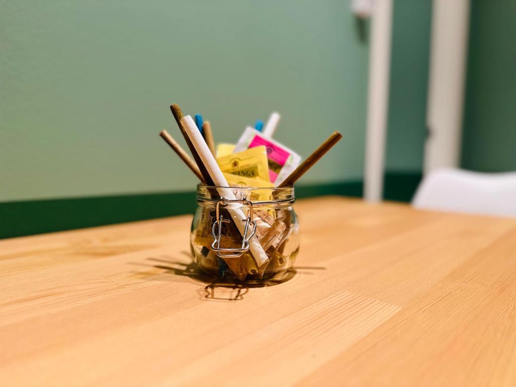 Nápoje v ubytování Mini Alloggi Alle Terme