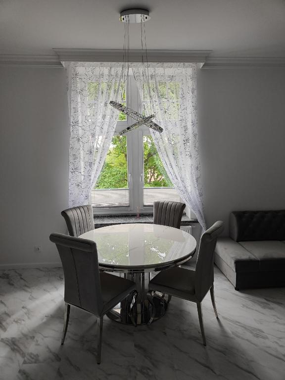 Posezení v ubytování Apartament Jak w banku