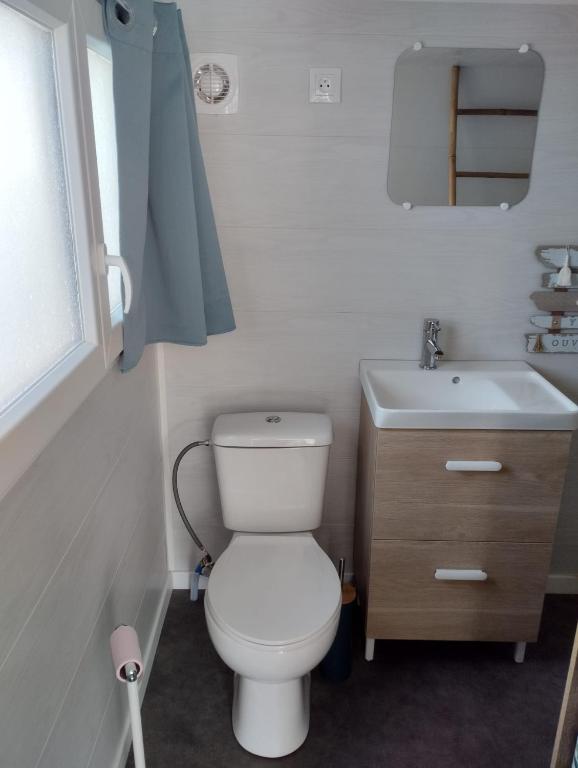 Koupelna v ubytování Tiny House