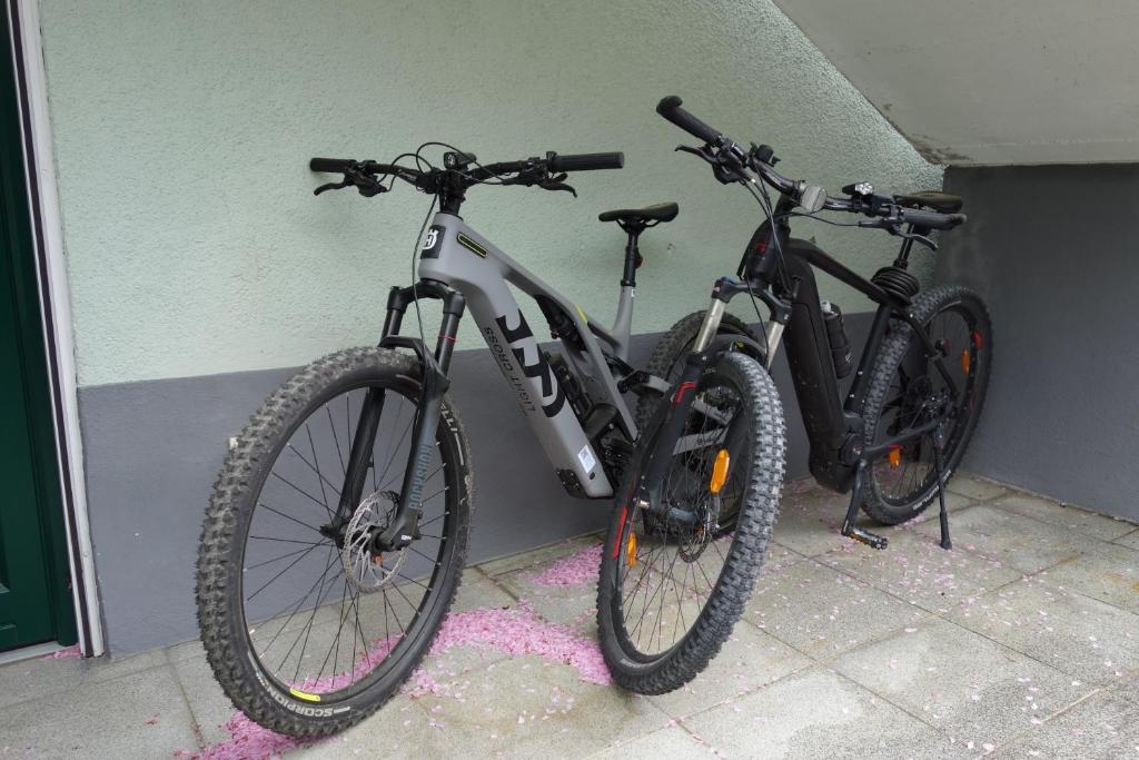 Jazda na bicykli v okolí ubytovania Klein und Fein