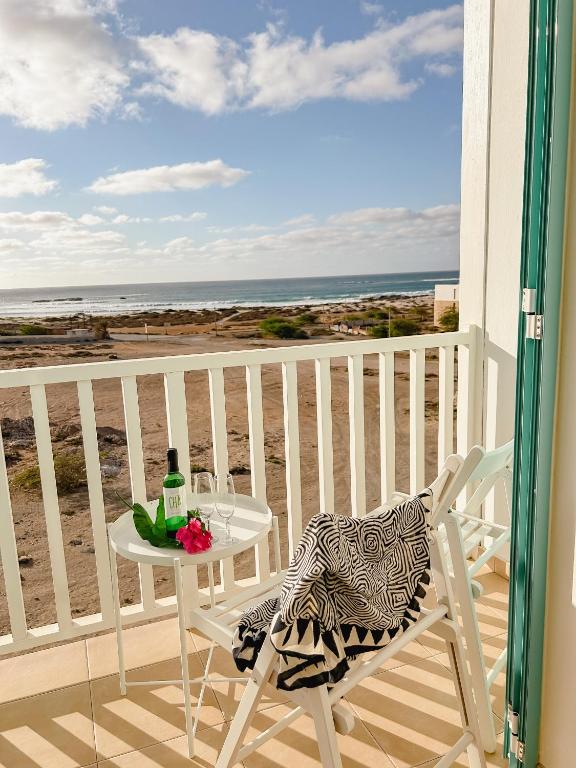 Balkón nebo terasa v ubytování Papaya Apartments Boa Vista