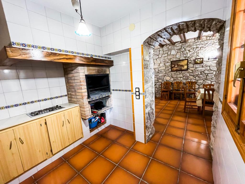 Kuchyňa alebo kuchynka v ubytovaní CASA CAPITÁN INDALECIO.