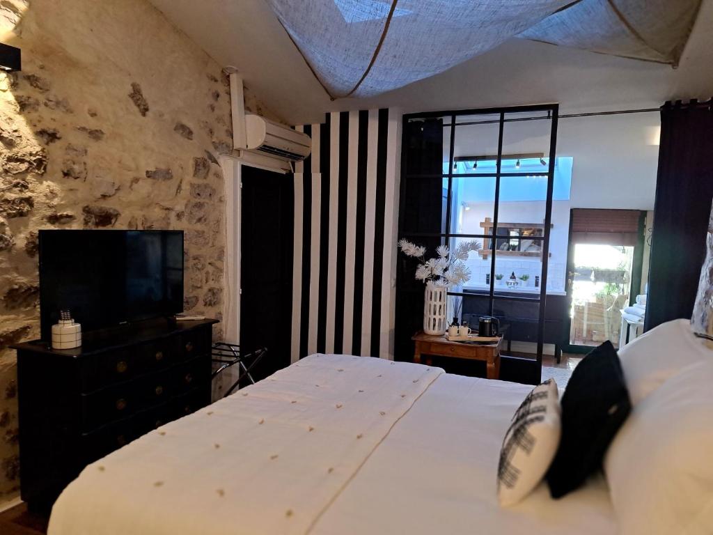 Hôtel Le Patio de Sophie - 豪华双人间 - 带阳台