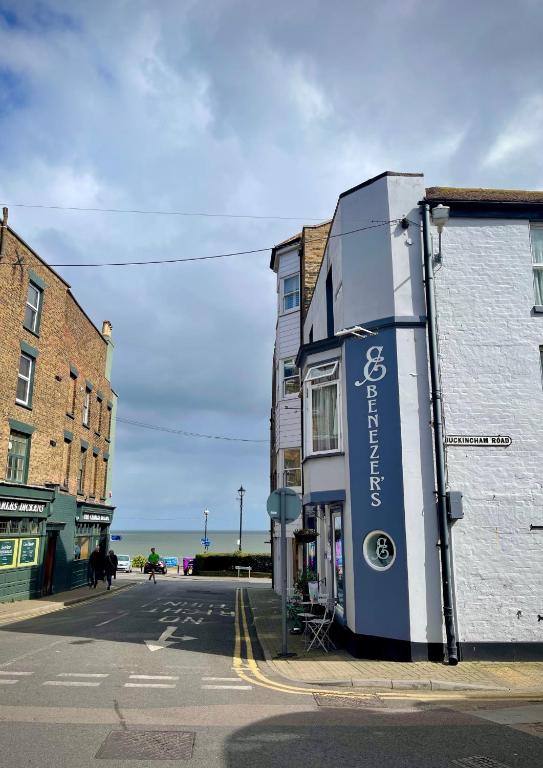 a building on the side of a street at Ebenezer's Place in Broadstairs