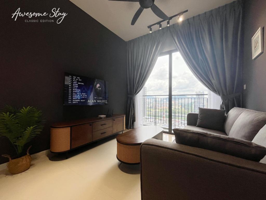Телевізор і / або розважальний центр в Sunway Velocity Two By Awesomestay