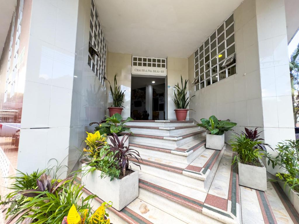 Zahrada ubytování Hotel Macedonia Plaza Medellin