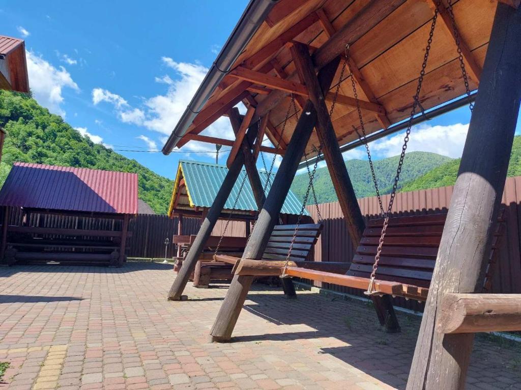 Příroda nedaleko motelu