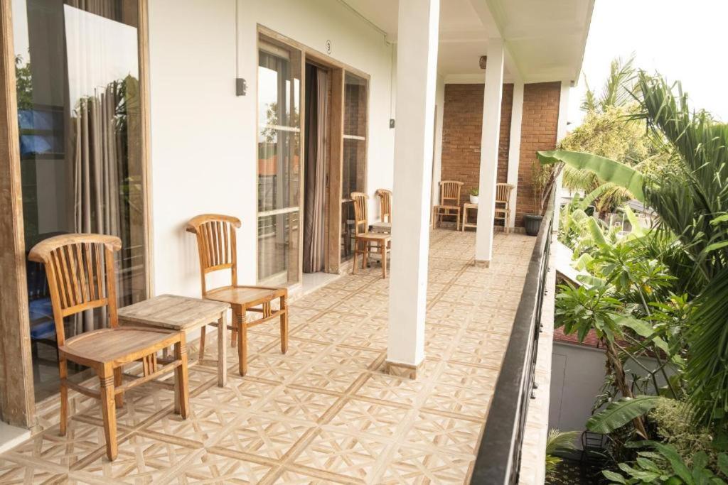 Balkón nebo terasa v ubytování The Hostel Canggu