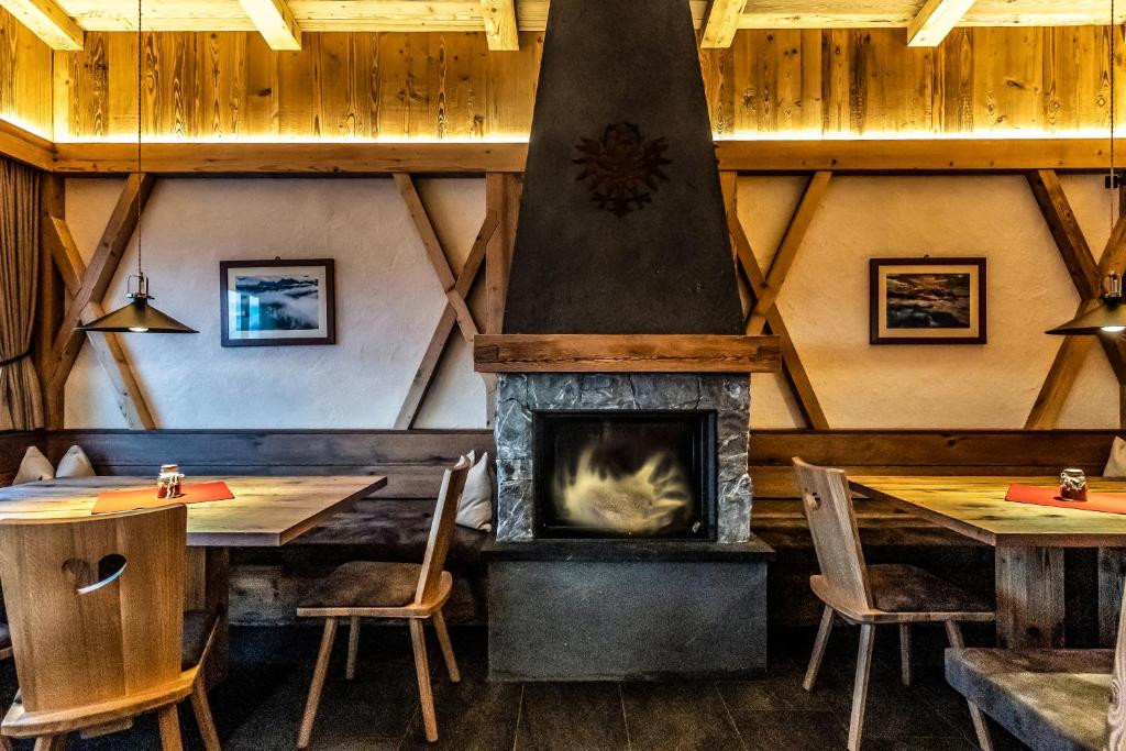 Posezení v ubytování Rifugio Crëp de Munt