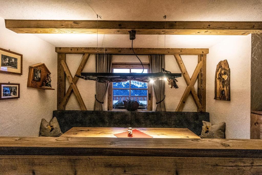 Posezení v ubytování Rifugio Crëp de Munt