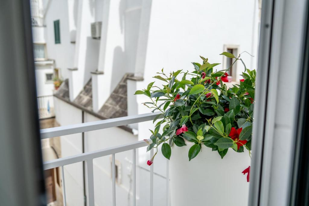 Balkón nebo terasa v ubytování Innesto Rooms - Monopoli