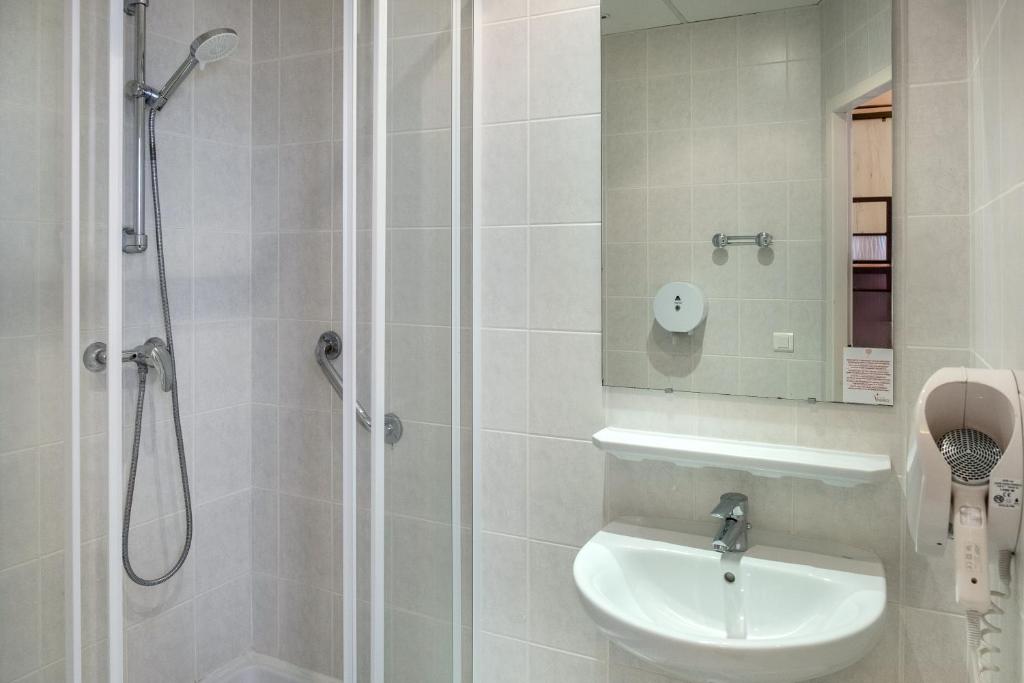 Koupelna v ubytování Rosalita Hostel